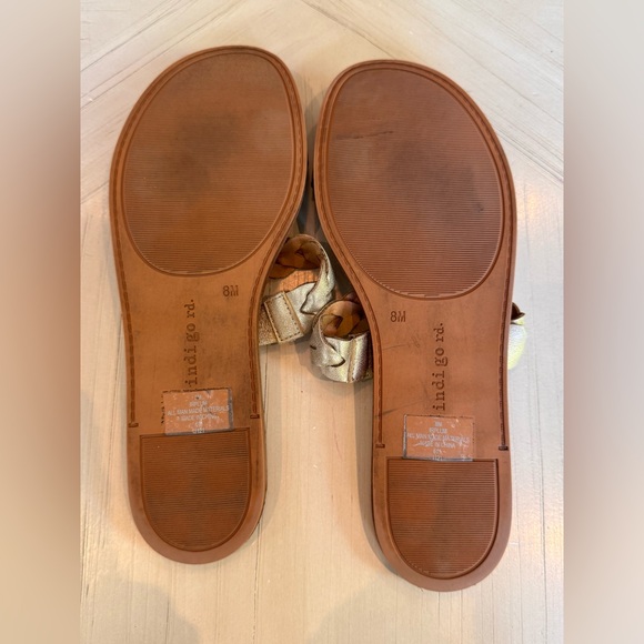 Indigo Rd. Women’s Gold Plum Sandals – Size 8 - Picture 14 of 15